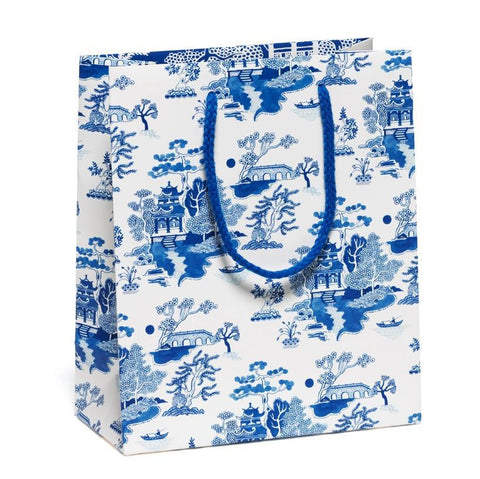 Blue Chinoiserie Gift Bag
