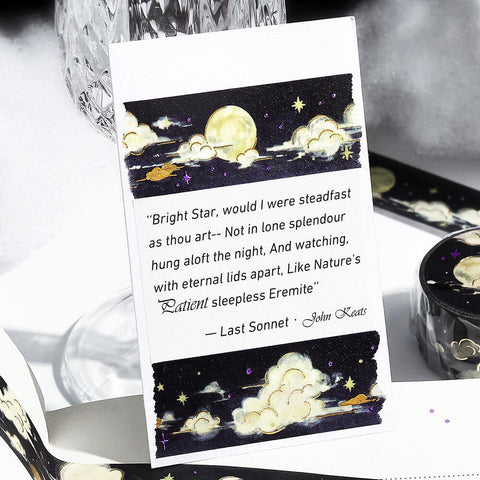 Moonlit Night Washi Tape