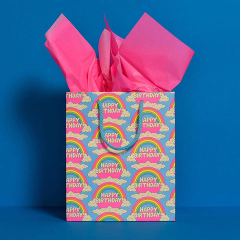 Neon Pink Tissue Paper