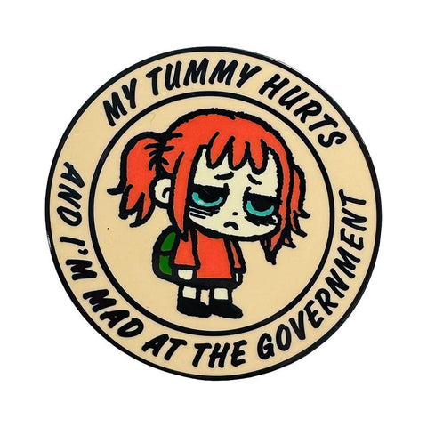 My Tummy Hurts Enamel Pin