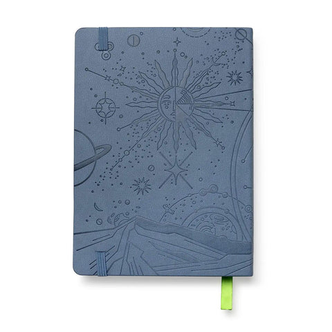 Celestial Calm Blue Daily Undated Planner