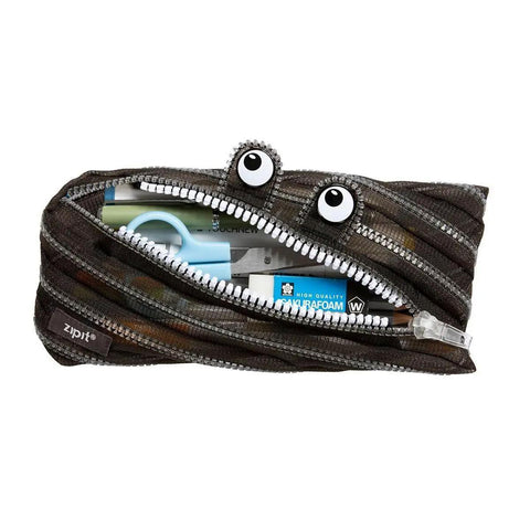 Mesh Monster Zipper Pouch