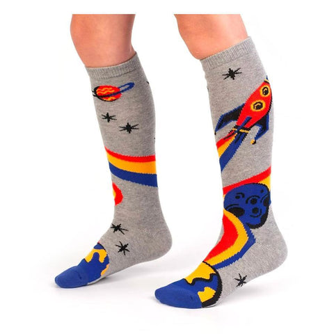 Trip to the Moon Kids Knee High Socks