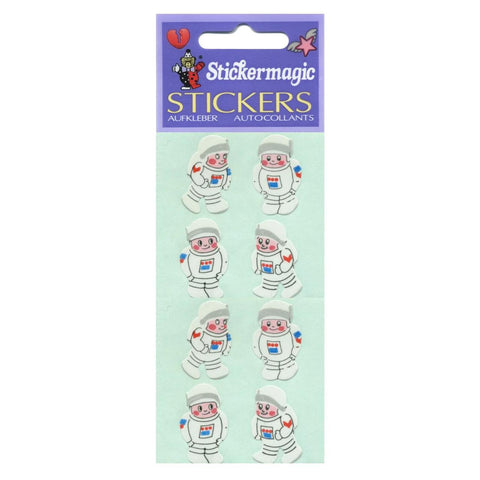 Young Astronauts Retro Paper Stickers