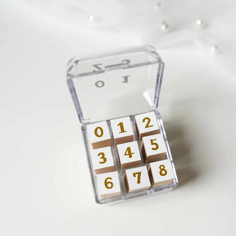 Numerical Stamp Set