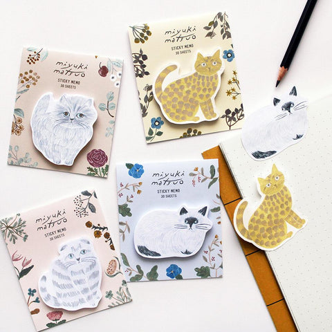 Minette Die-Cut Sticky Notes