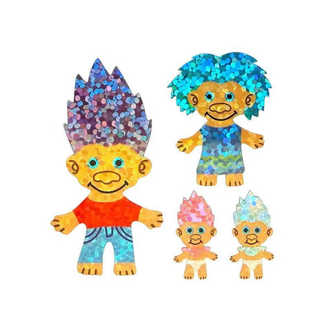 Sparkle Troll Stickers