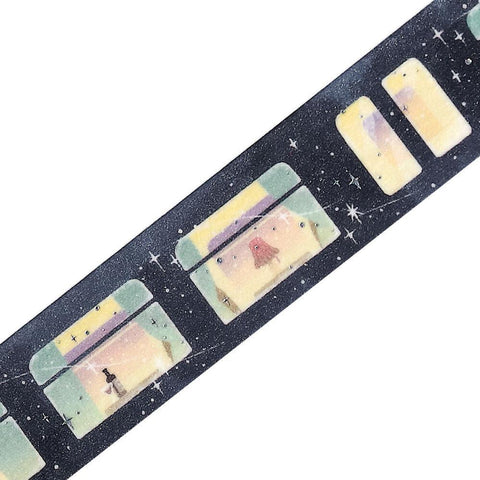 Sleeping Train Among the Stars Washi Tape