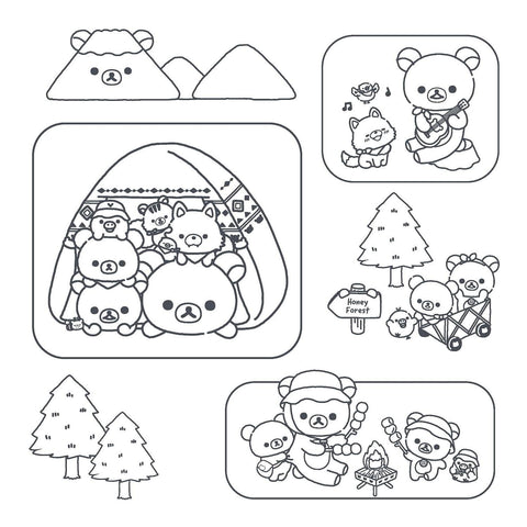 Rilakkuma Coloring Book: Cute + Cozy Classics