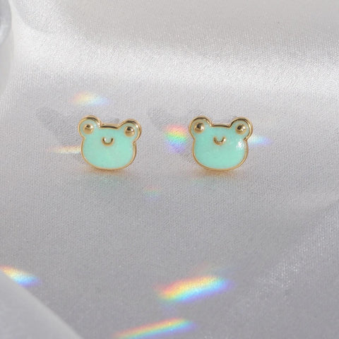 Frog Stud Earrings