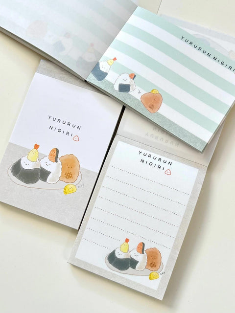 Yurun Nigiri Lunch Mini Notepad