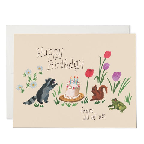 Birthday Critters Card