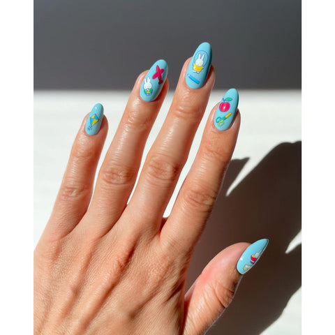 Miffy at School Nail Art Stickers