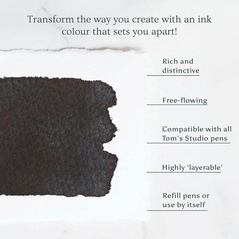 Deep Black 01 Fountain Pen Ink