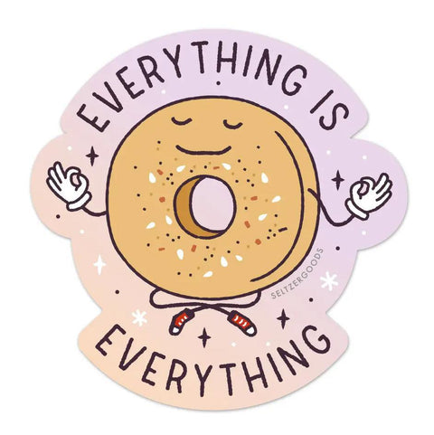 Everything is Bagel Sticker