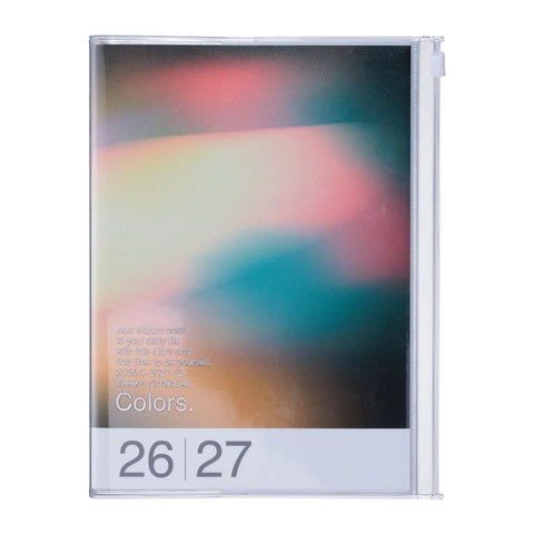 Gradient Black A5 Weekly Vertical Planner
