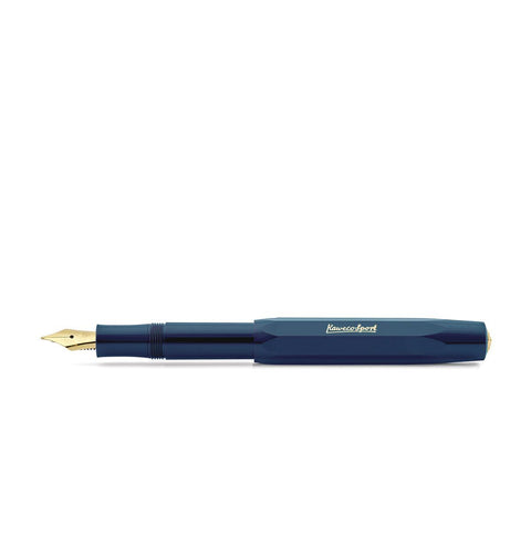 Classic Sport Fountain Pen, Navy