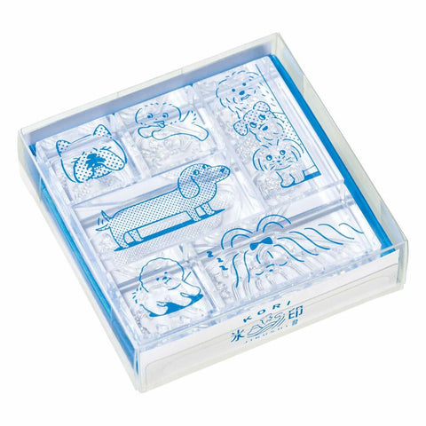 Kori Jirushi Clear Stamp Set, Dogs