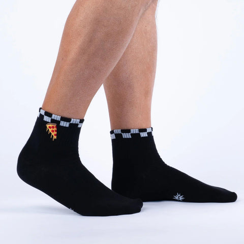 Have a Slice Day! Quarter Socks