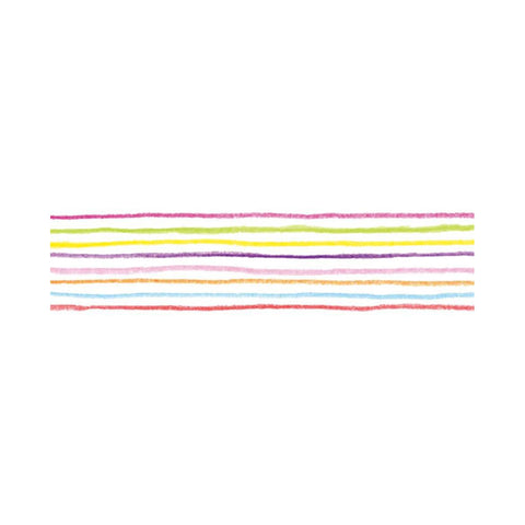 Colored Pencil Border Washi Tape