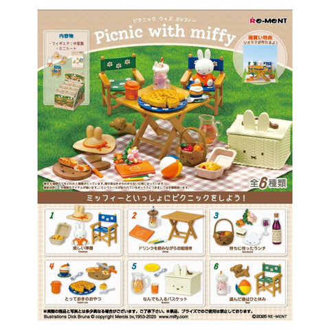 Picnic with Miffy Re-ment