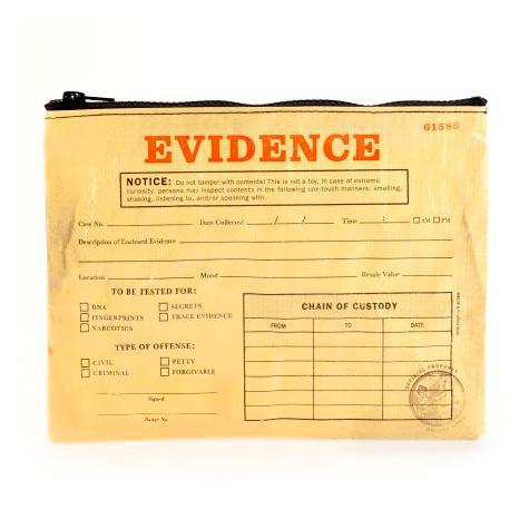 Evidence Zipper Pouch