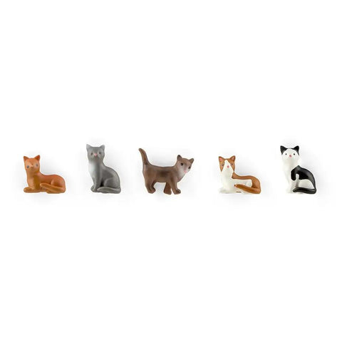 Colorful Cat Magnets Set