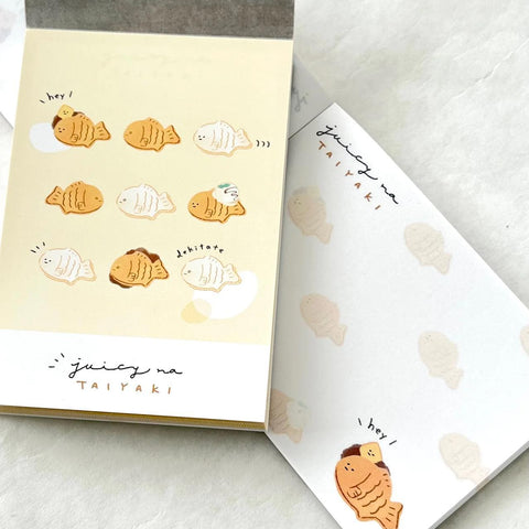 Kamio Taiyaki Mini Notepad
