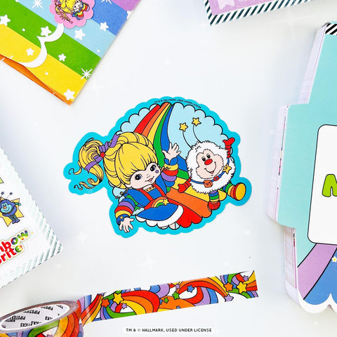 Colorbeams Rainbow Brite + Twink Sticker
