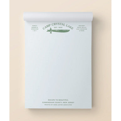 Camp Crystal Lake Notepad