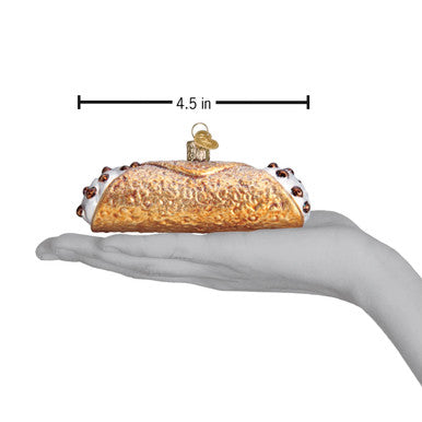 Cannoli Ornament