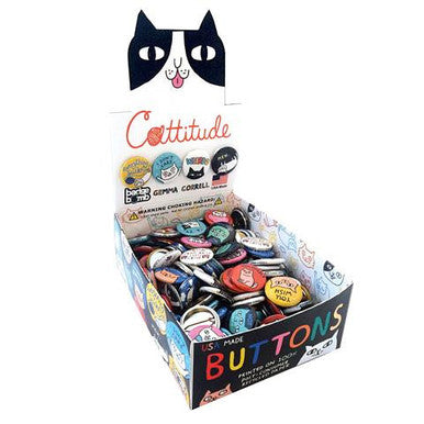Cattitude Buttons