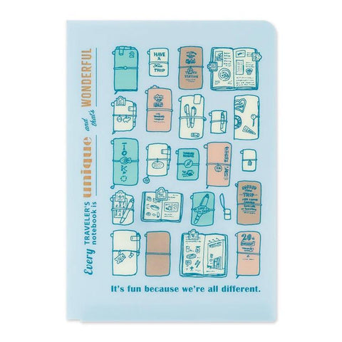 TRAVELER'S notebook, Passport Size, 2027 Clear Folder