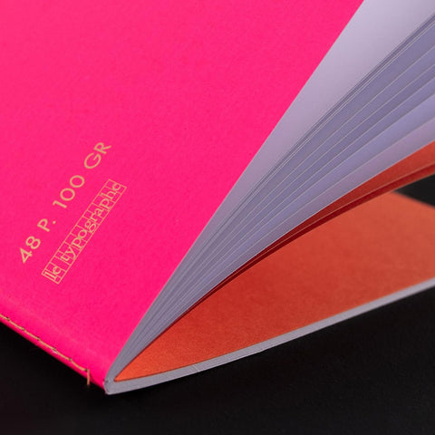Fluo Pink Soft Cover A5 Notebook