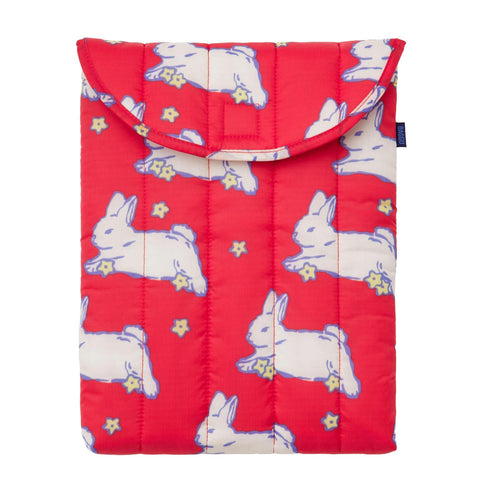 Puffy Laptop Sleeve: Bunnies, 13/14"