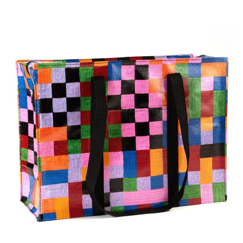 Color Cube Shoulder Tote