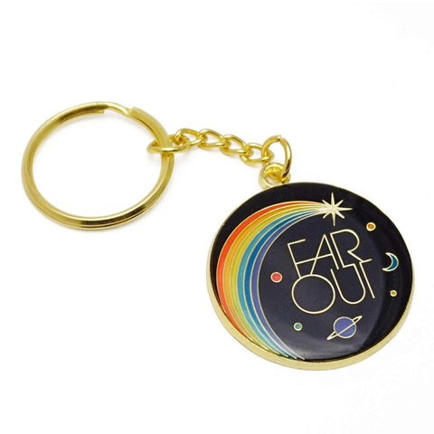 Far Out Keychain