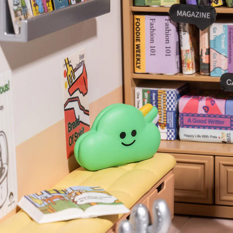 Fascinating Book Store DIY Miniature Kit