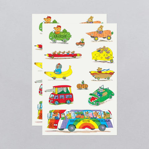 Things That Go Tattoo Sheets