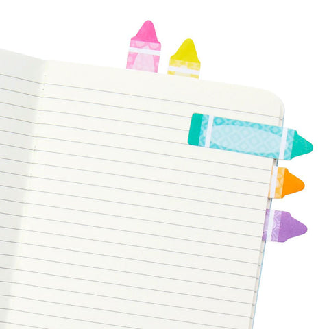 Rainbow Crayons Note Pals