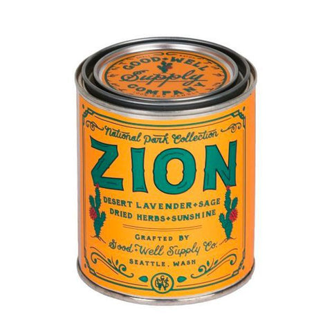 Zion National Park Candle