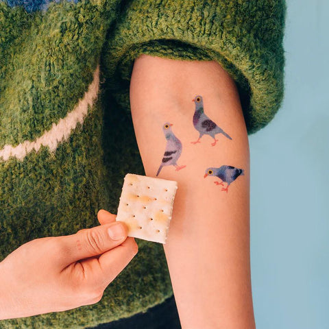 Pigeon Pals Tattoos