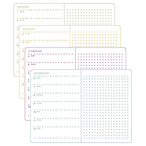 Colorful Seasons 2027 Planners