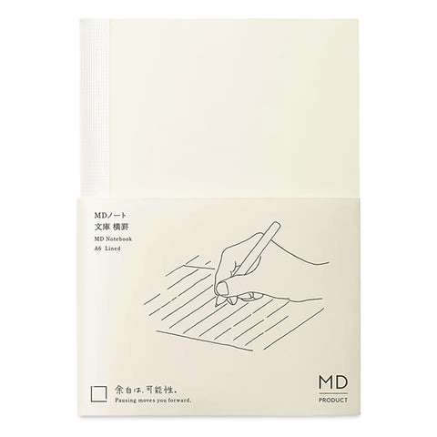 MD Lined A6 B Notebook