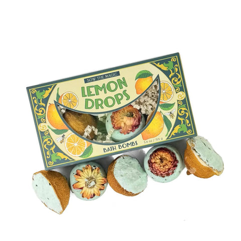Lemon Drops Bath Bomb Gift Set
