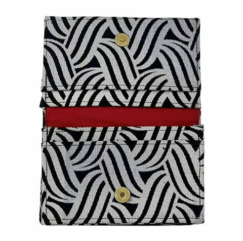 Sustainable Canvas Card Wallets