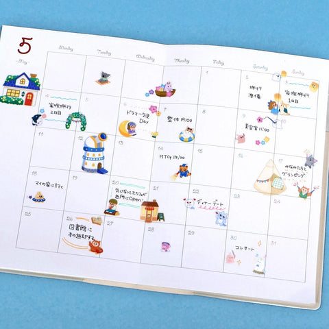 Story Life Sticker Sheet, Village PM