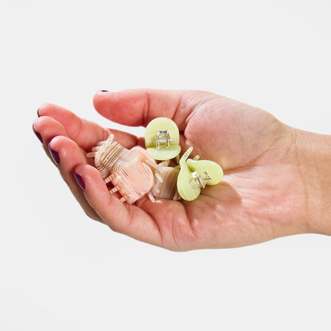 Micro Hair Claws in Zen