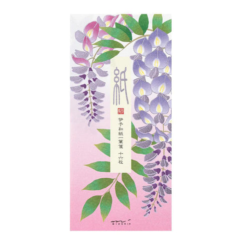 Wisteria Foil-Stamped Letter Pad