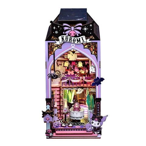 Kuromi Spooky House DIY Book Nook